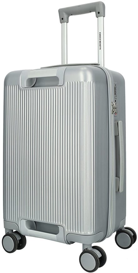 Enrico Benetti Seattle Handbagage Koffer 55 cm - 41 liter - Zilver