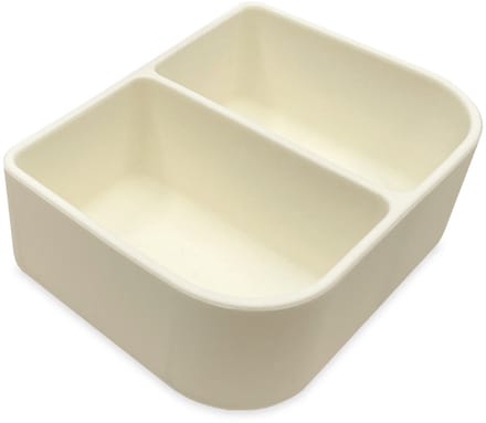 Smikkels | Lunchboxverdeler Siliconen Wit 900ml