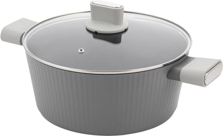 Aluminium Pan 6.1 liter 28 cm met Antiaanbaklaag en Soft-Touch Handgrepen