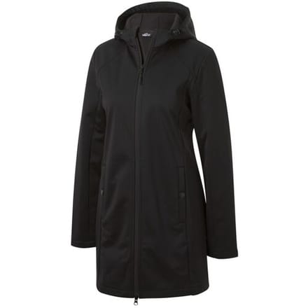 CRIVIT Dames softshelljas (Zwart, XS (32/34))
