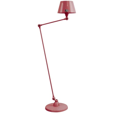 Jieldé Aicler AID833 80+30cm vloerlamp bordeaux
