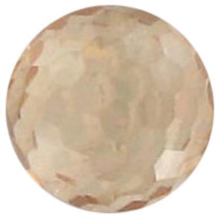 Quiges Verwisselbare Ring Steen Geslepen Bolletje 10mm - Champagne - E10RHDC006
