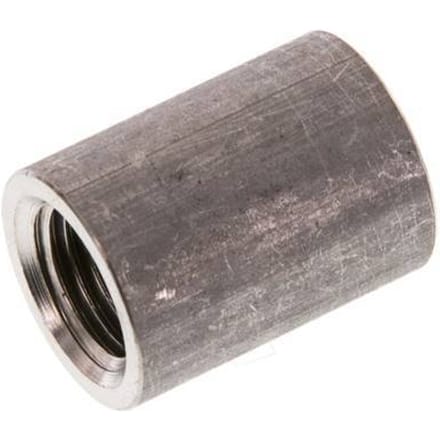 Rp 1/4'' x 17.2mm RVS Las uiteinde 40 Bar DIN 2986 - 25mm [2 Stuks]