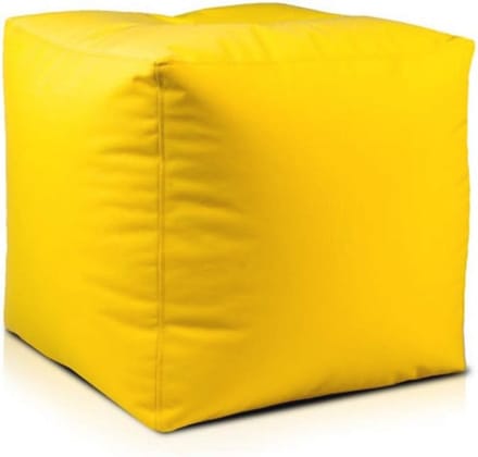Waterproof Outdoor Footstool with Polystyrene Filling - 37x37 cm