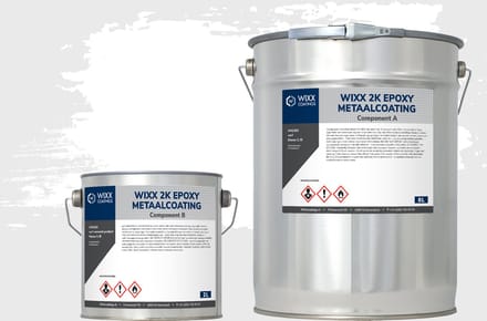 Wixx 2K Epoxy Metaalcoating - 10L - Wit