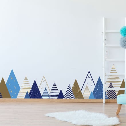 Rimka Scandinavische Bergen Kinderstickers 100 x 170 cm
