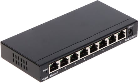 Ruijie Reyee Serie - Netwerkswitch - 8 Poorten - Gigabit Ethernet - Beheerbaar