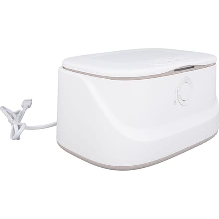 Doekjeswarmer met 3 Snelheden Nachtlampje Lenteontwerp 3 Temperatuurniveaus Instelbaar Grote Capaciteit white