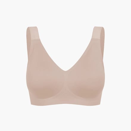 cfab - Comfort Minimizer BH - Beige - S - BH Zonder Beugel Voorgevormd - Ondergoed - Naadlos