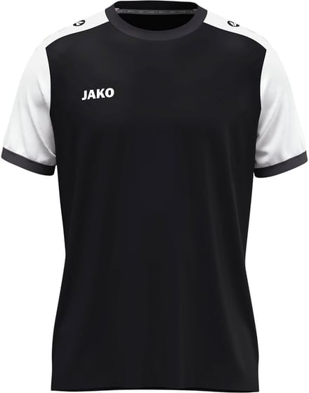 Jako Dynamic Shirt Korte Mouw Heren - Zwart / Wit / Antraciet | Maat: M