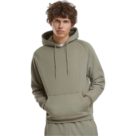 Urban Classics - Blank Hoodie/trui - S - Groen