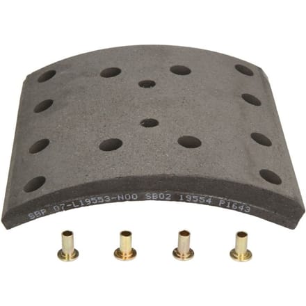 Remblok/voering, trommelrem SBP 07-L19553-N00