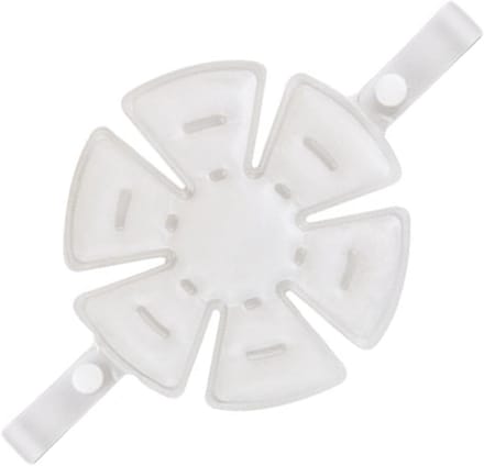 Koelhoed Inserts - Helm Koeler - Buiten Activiteiten - Efficiënte Gel Koeling - 19 x 19 cm - Wit