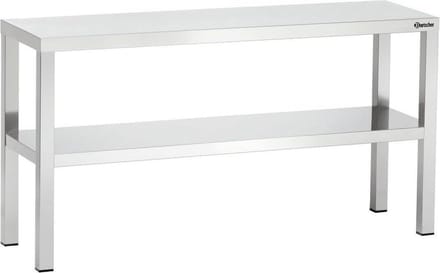 Etagere RVS Dubbel, B 1800mm