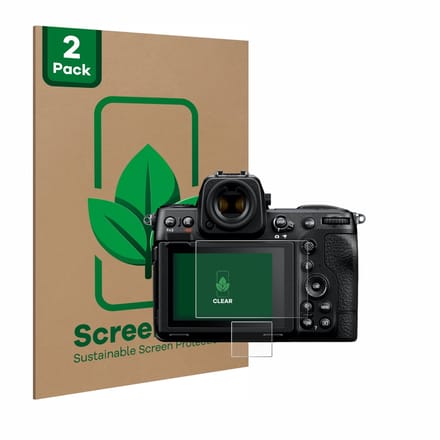 2 Stuks Screenprotector voor Nikon Z 8 (Display + Schouderdisplay) - Hoogwaardige Beschermfolie transparant