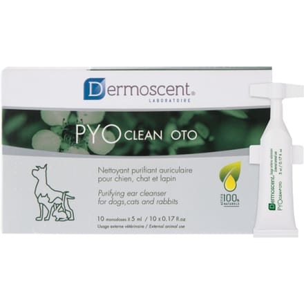 Dermoscent Pyo Clean Oto 10x5 ml Unidosis-pipetten