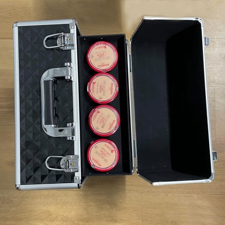 Professionele Grote Make-up Koffer met Verlichting voor Mobiel Gebruik