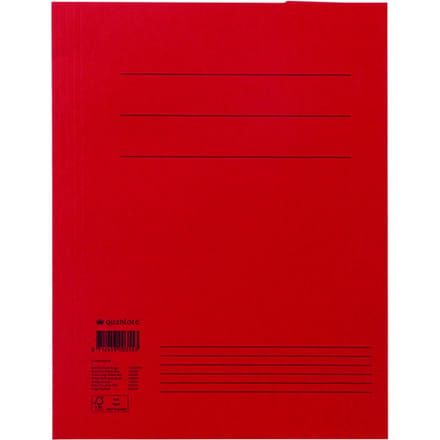 Dossiermap Quantore A4 250gr rood