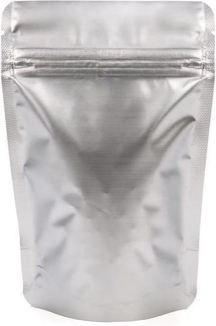 Stazakken Zilver 10x6x15cm | 57 gram (100 stuks)