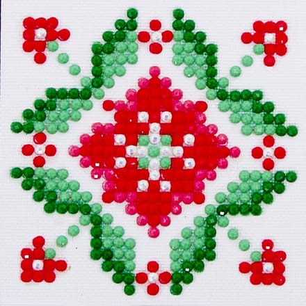 DIAMOND DOTZ Passion Flower - Diamond Painting - 348 Dotz - 7x7 cm