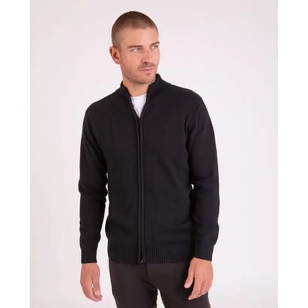 Volledige rits cardigan met hoge kraag Camberabero