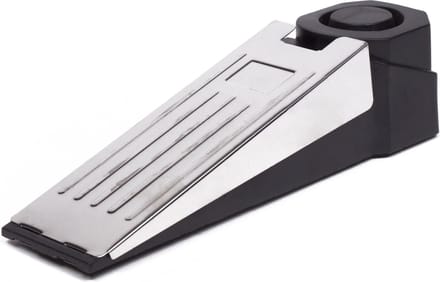 Hofftech Deurstopper met Alarm – 17x5cm | Anti-Inbraak Deurwig met 100 DB Alarm