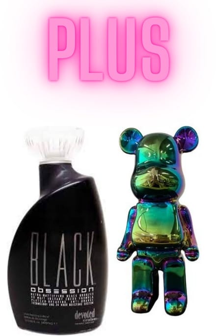 Devoted Creations Black Obsession 400 ml PLUS Beer Colorful 22 cm !