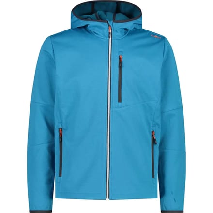 Cmp Fix Hood 32a3447 Softshelljack Blauw S Man