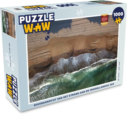 Puzzel Zee - Strand - Spanje - Legpuzzel - Puzzel 1000 stukjes volwassenen