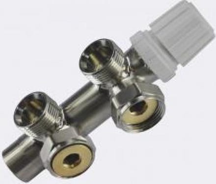 Sanifun thermostatisch 3/4" onderblok haaks-rechts 2