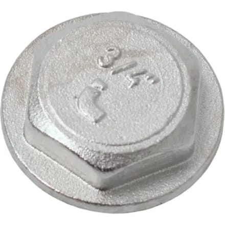 Sanivesk Draad Eindstop Chroom 3/8"m