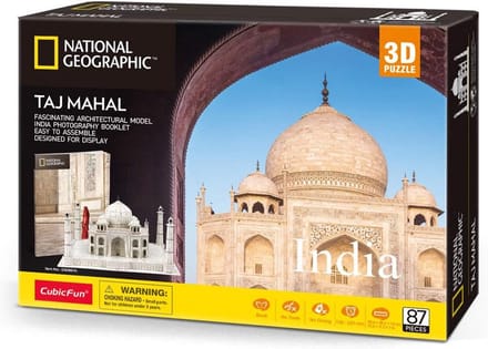 3D Puzzel van het Taj Mahal Monument - Groot Bouwpakket