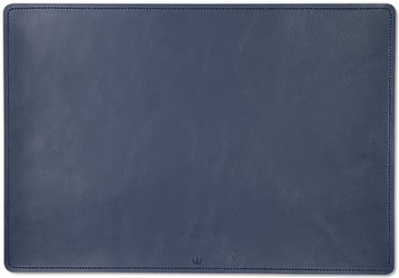 Dutchdeluxes - Luxe - Leren Placemats - Donker Blauw