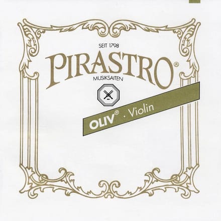 Pirastro P210442 violin string stiff G-4 medium (15 3/4), gut core, gold-silver. in tube