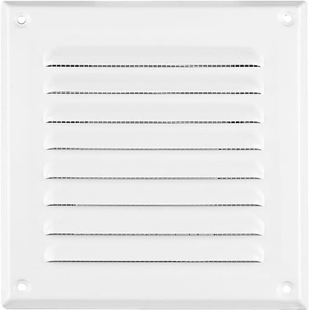 Ventilatie Rooster Wit 165 x 165 mm Met Insectennet