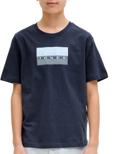 JACK&JONES - Fusion Dots Print T-shirt Junior - Maat 128