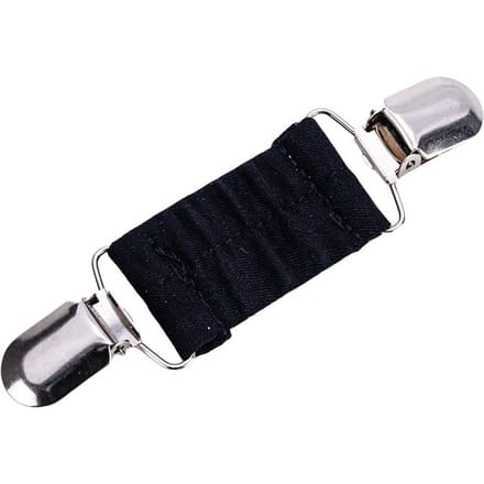 Clips de Serrage Dorsal Ajustables - Serre-Taille/Clips pour Pull/Châle pour Femmes, Ajusteur Élastique Sans Couture noir