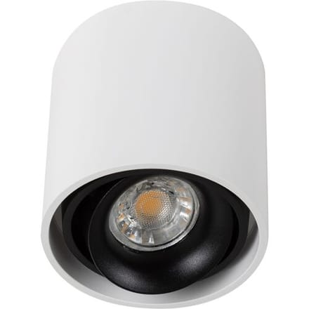 KS Verlichting Oliver Opbouwspot Rond Wit