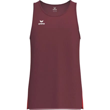 Erima T&F Wings Singlet Heren - Bordeaux / Rood | Maat: M