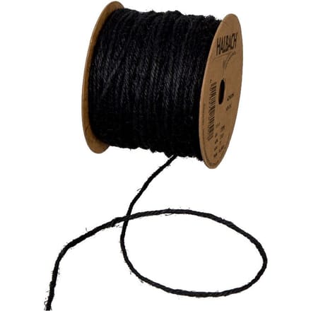 Jute koord "Basis" - Zwart