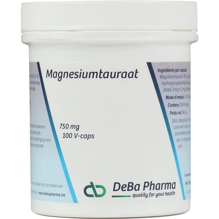 Deba Pharma Magnesiumtauraat 750mg 100 Tabletten
