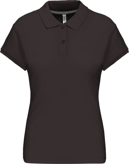 Kariban Damespolo korte mouwen K242 - Dark Grey - M