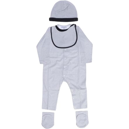 Emporio Armani EA7-rompertjesset voor baby’s (Blauw)