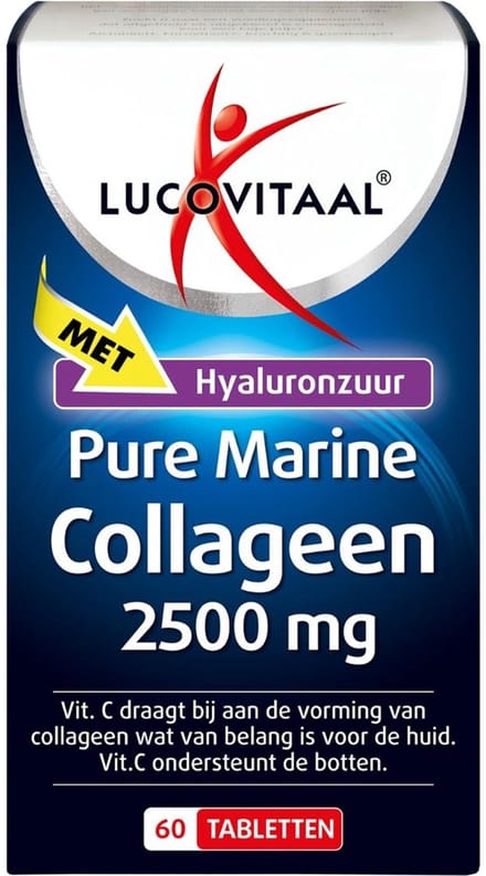 Lucovitaal Collageen 2500mg Puur Marien 60 tabletten