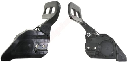 Tandwieldeksel/remhendel passend op Chinese kettingzaag 45cc BLACK