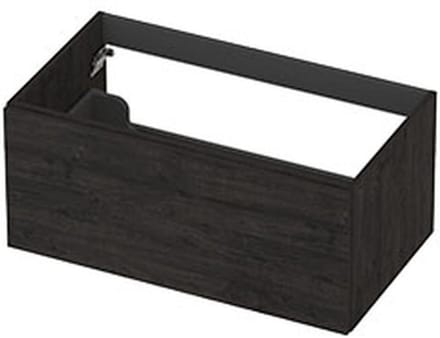 INK - Onderkast 1L Decor Softclose Tbv Greep - 800x450x350 Mm - Houtskool Eiken