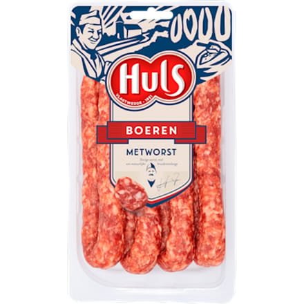 Boerenmetworst 4 stuks