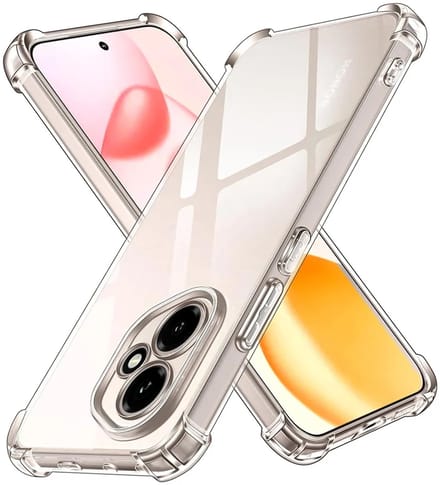 Hoesje geschikt voor HONOR 400 - Techsuit Shockproof Silicone Back Cover - Transparant