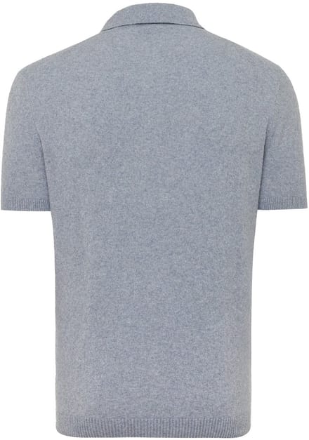 Gentiluomo poloshirt korte mouw grijs