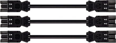 Wieland GST18I3 Koppelsnoer 2.5mm² - 1 meter – 3 stuks